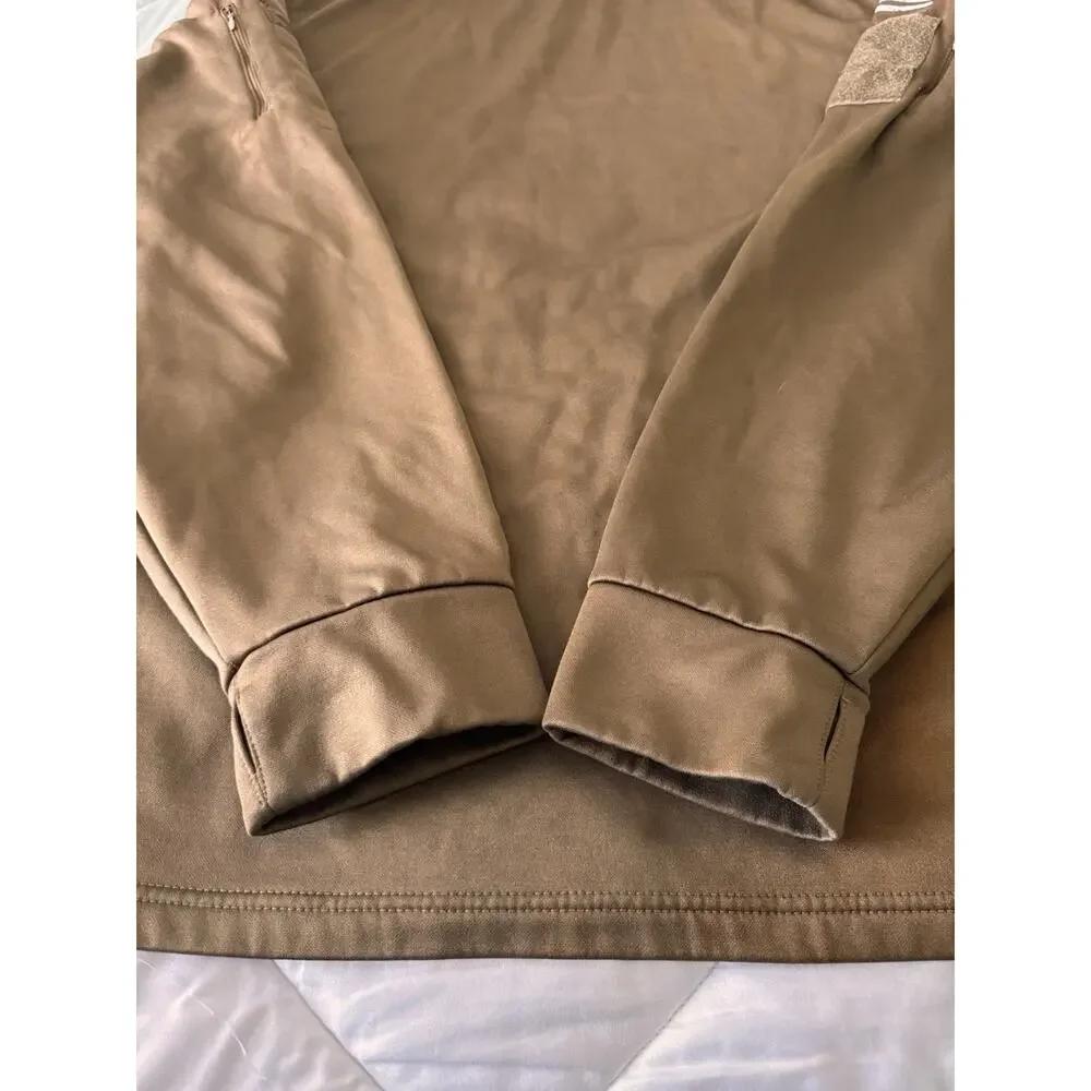 Rothco Hoodie Mens 2XL Brown with White US Flag Pullover Sweater - Picture 7 of 13